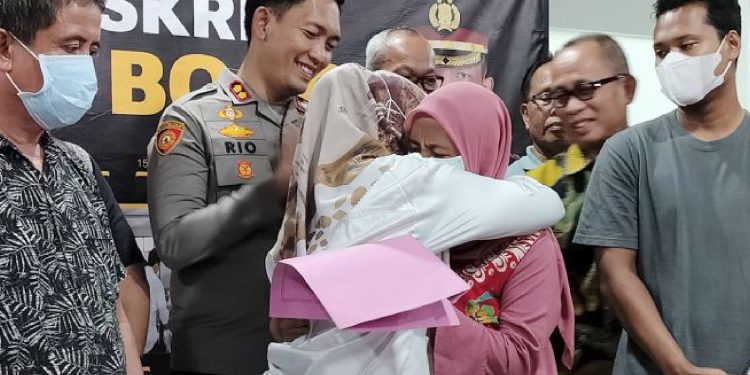 pertukaran bayi di Polres Bogor