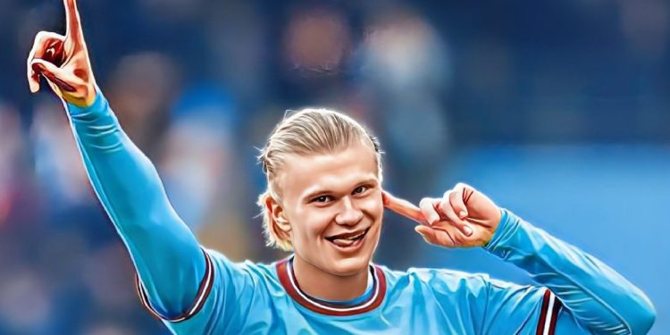 Erling Haaland penyerang Manchester City, dinobatkan sebagai pemain terbaik UEFA Mens Player of the Year 2022/2023.