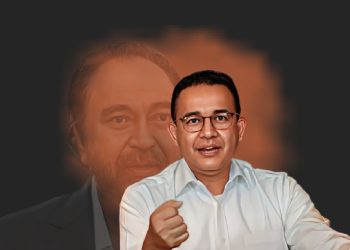 Anies Baswedan dan Ketua Umum NasDem Surya Paloh.