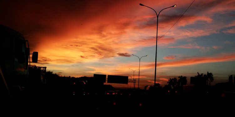 jakarta pada pagi hari