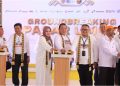 Ground Breaking Pembangunan Pasar UMKM Dilakukan Gubernur Arinal Djunaidi Dan Dukungan Dari 14 BUMN