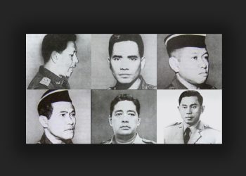 Tujuh perwira TNI dibunuh lalu dimasukkan ke dalam sumur Lubang Buaya di Jakarta Timur.