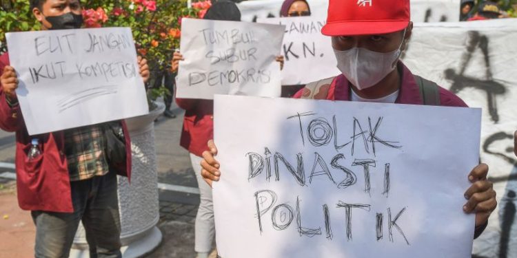 demo jelang putusan mahkamah konstitusi