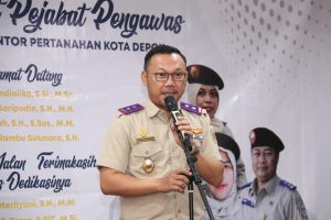 Kepala BPN Kota Depok Indra Gunawan