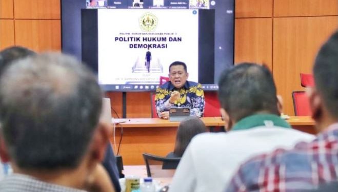 Ketua MPR: Pentingnya Pembentukan Peradilan Etik Atau Mahkamah Etik Sebagai Ujung Tombak Proses Penegakan Etik Di Tanah Air