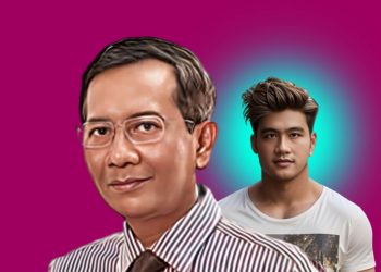 Mahfud MD dan Gibran (Ilustatrasi)