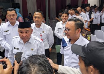 secara terbuka wali kota depok memuji kerja BPN Kota Depok dalam hal sertifikasi aset pemda.