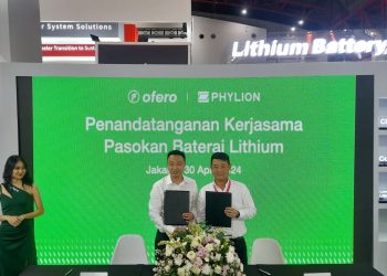 Ofero Gandeng Phylion, Perkenalkan Baterai Lithium untuk Produk Terbarunya di Asia Bike 2024