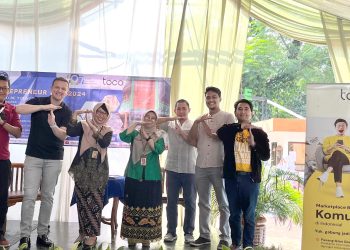 Kolaborasi toco dan SMKN 30 Jaksel di Entrepreneur Day Get Ready to be Youngpreneur