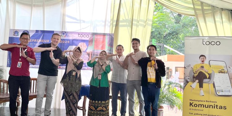 Kolaborasi toco dan SMKN 30 Jaksel di Entrepreneur Day Get Ready to be Youngpreneur