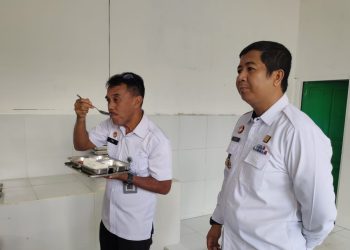 Tinjau Pelayanan Dapur, Kadivpas Monitoring dan Evaluasi Lapas Pangkalan Bun