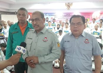 Nono Sampono Kunker Progres Pembangunan PSN Bandara Singkawang