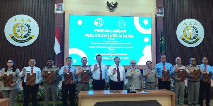 BPN Palangka Raya Perpanjang PKS dengan Kejaksaan, Tegaskan Komitmen Berantas Mafia Tanah