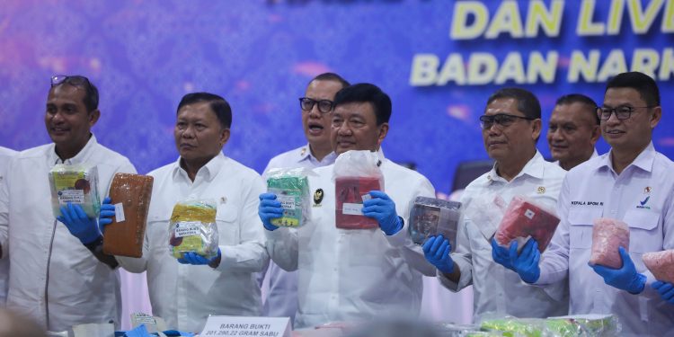 Buktikan  Komitmen  Berantas  Narkoba  BNN Sita 1,2 Ton Barang  Bukti  Narkotika