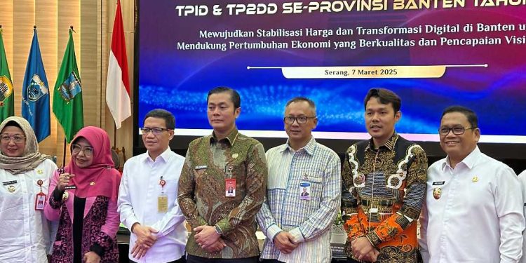 Rakor TPID dan TP2DD Banten 2025 Bahas Inflasi dan Digitalisasi