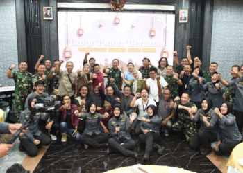 Perkuat Kolaborasi dengan Media, Dispenad Gelar Buka Puasa Bersama