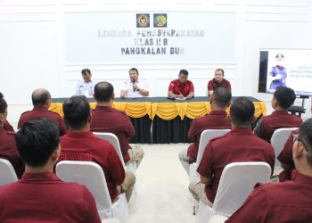 Penguatan SDM Pemasyarakatan, Kepala Kanwil Ditjen PAS Kalteng Beri Arahan di Lapas Kelas IIB Pangkalan Bun