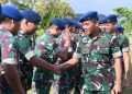 23 Personil Lanud Manuhua Raih Kenaikan Pangkat Periode 1 April 2025