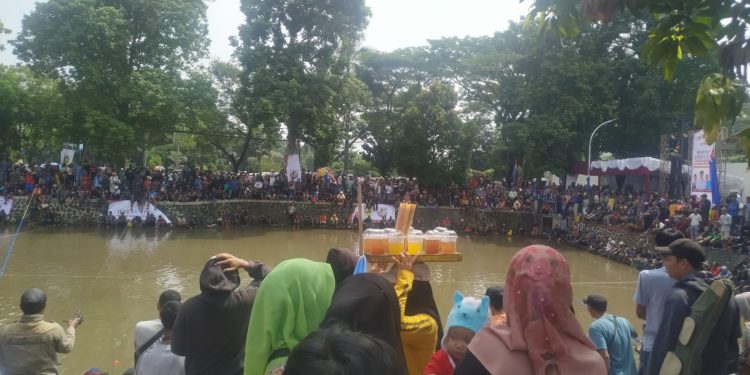 Mancing Bareng, Warga Bogor Tumpah Ruah di Halal Bihalal KNPI dan Karang Taruna