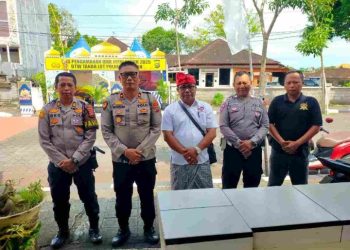 Kapolsek Kediri Pimpin Pengamanan Di Kawasan DTW Tanah Lot