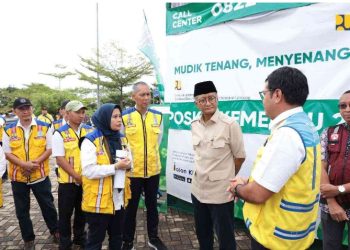 Menteri Dody Tinjau Kesiapan Arus Balik Jalan Tol Trans Sumatera