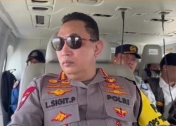 Kapolri Pantau Arus Balik Lebaran 2025 di Tol Cipali dengan Helikopter