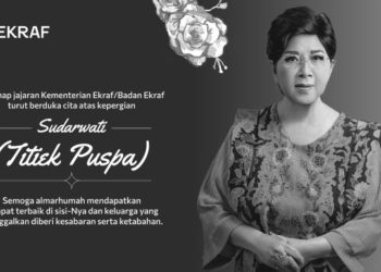 Titiek Puspa Meninggal Dunia, Menekraf Turut Berduka