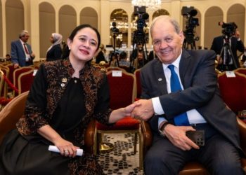 Bertemu Ketua Parlemen Palestina, Puan Sampaikan Dukungan RI Tak Pernah Surut