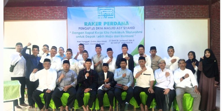 DKM Masjid Asy-Syahid Depok Mantapkan Langkah di Raker Caringin: Silaturahmi Kuat, Depok Lebih Maju dan Harmoni