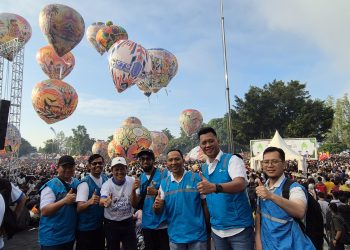 Puluhan Balon Udara di Langit Wonosobo Terbang Meriah Bersama Pasokan Listrik PLN yang Andal