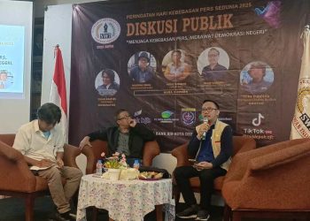 SWI Depok Gelar Diskusi “Menjaga Kebebasan Pers, Merawat Demokrasi Negeri”