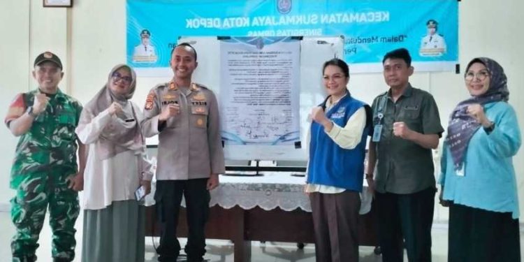 Hari Pertama Kerja, Camat Baru Sukmajaya Tancap Gas Gaungkan Kawasan Tanpa Rokok