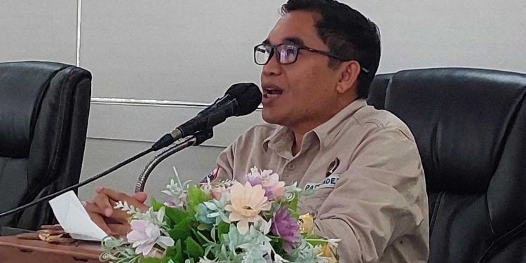 Plt Kepala Kantor Pertanahan Kota Palangka Raya, Ferdinan Adinoto,