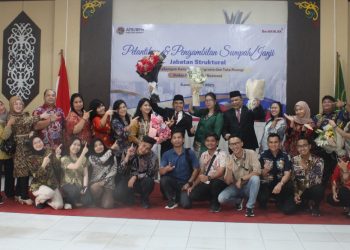 Ferdinan Adinoto Dilantik Sebagai Kepala Kantor Pertanahan Kota Palangka Raya Secara Daring oleh Menteri ATR BPN