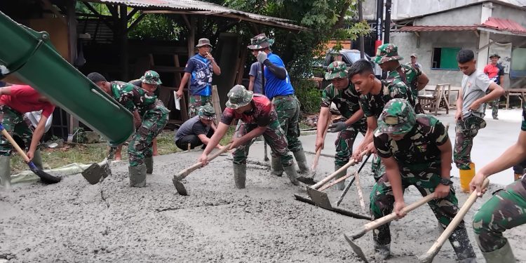 TMMD Ke-124 Bawa Perubahan di Harjamukti, PJO TMMD Pastikan Program Fisik dan Sosial Berjalan Optimal