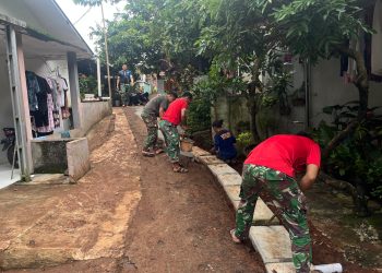 TMMD Ke-124 Kodim 0508/Depok, Wujudkan Hunian Layak dan Infrastruktur Unggul untuk Harjamukti