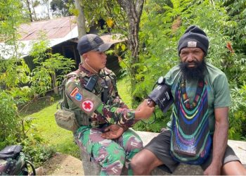 Kedekatan TNI dan Warga: Satgas Yonif 641/Bru Gelar Komsos di Distrik Walesi