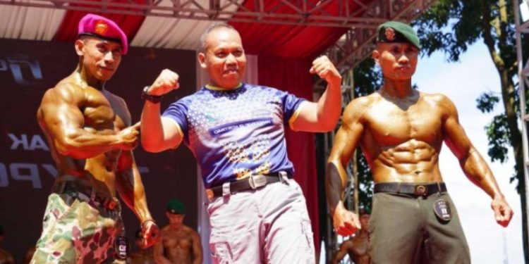 Kejuaraan Body Contest Divif 2 Kostrad, Inovatif dan Dedikasi Semangat Juang Prajurit Cakra