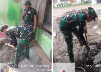 Hari Kedua TMMD 2025: Rumah Ibu Nanih Mulai Dipugar TNI di Cimanggis