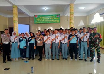 TMMD Kodim 0508/Depok Hadirkan Penyuluhan UU Lalu Lintas dan Nilai Kebangsaan di Tapos