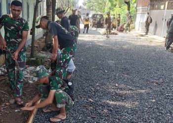 Hari ke-12 TMMD di Harjamukti: Progres Pembangunan Capai 56,5 Persen