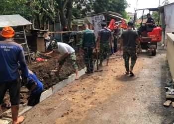 TMMD Depok Kejar Target: Betonisasi Jalan dan Renovasi RTLH Capai Lebih dari 50 Persen