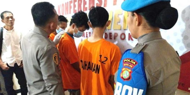 Polsek Cinere Bekuk Komplotan Curanmor “Kebal”, Sudah 16 Kali Beraksi di Depok