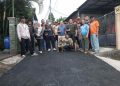 Peningkatan Jalan Lingkungan di RW 22 Sukatani Disambut Antusias Warga, Diharapkan Berlanjut Tahun Depan