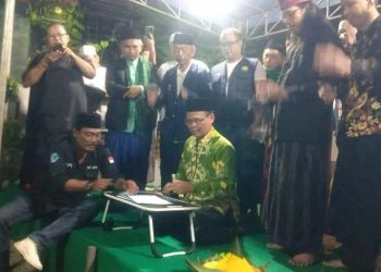 Patung Tani Dongkal Diresmikan Kembali, Simbol Semangat Warga Sukatani Bangkit Lagi