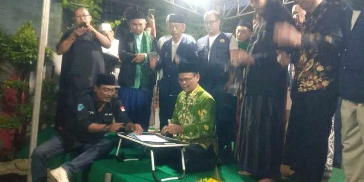 Patung Tani Dongkal Diresmikan Kembali, Simbol Semangat Warga Sukatani Bangkit Lagi