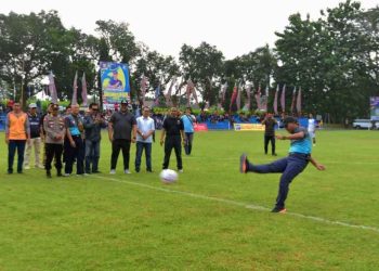 Komandan Lanud Jenderal Besar Soedirman Buka Open Tournament Sepak Bola Danlanud Cup XXIII Tahun 2025