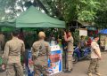 Satpol PP Depok Tertibkan Belasan PKL di Sejumlah Titik, Aksi Berlangsung Kondusif