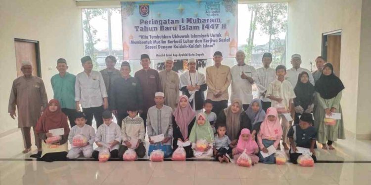 Semarak 1 Muharram 1447 H, Masjid Jami’ Asy-Syahid Santuni Anak Yatim