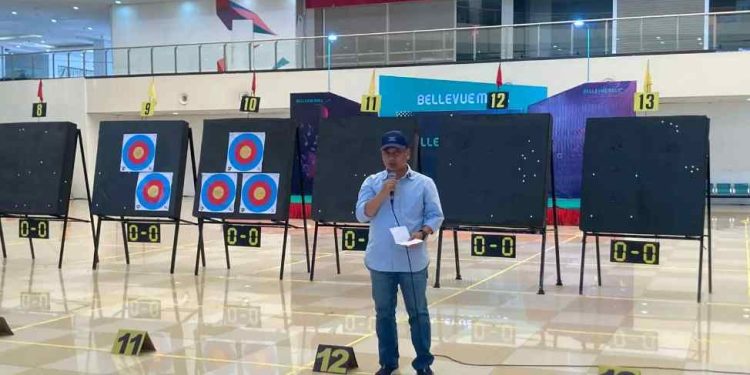Wali Kota Depok Supian Suri Resmi Buka Kejuaraan Panahan Tiga Pillar Archery 2025 di Mal Cinere Bellevue